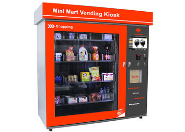 Estación del negocio de la máquina expendedora del centro comercial de la pantalla táctil la mini automatizó la moneda/Bill/con tarjeta al por menor